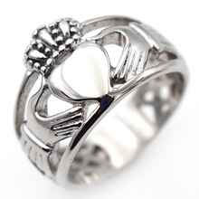 Женское обручальное кольцо из нержавеющей стали - Product Image 5