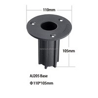 Base d'accessoires pour enceintes professionnelles, base en plastique, barre de pression, base super résistante