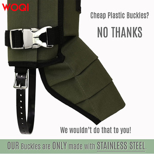 Guêtres de ski imperméables WOQI pour la randonnée, l'alpinisme et la protection contre la neige, pour adultes. - Product Image 4