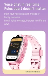 שעון חכם 5G/4G GPS לילדים וקשישים עם אזעקת SOS, שיחות דו-כיווניות, וידאו צ'אט, WhatsApp, פייסבוק, טיקטוק, לגילאי 3-15, מתנה - Product Image 5