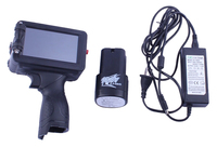 Imprimante à jet d'encre électrique portable industrielle pour l'impression de la date et de codes QR, mini sans fil avec surveillance à distance
