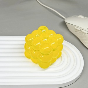 Juguetes blandos de maltosa, juguete cuadrado cúbico de colores suaves y brillantes, juguete sensorial antiestrés divertido, juguetes de Navidad, juguete para apretar - Product Image 2