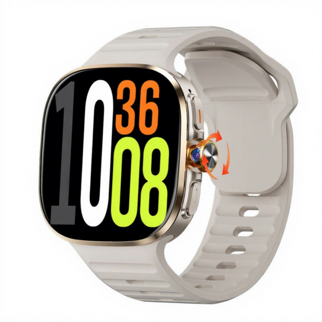 Ruidun M99 16inch AMOLED 3+3GB Heart Rate Activity Tracker Video Call 4G GPS Navigation Payment Silicone Waterproof Smartwatch
