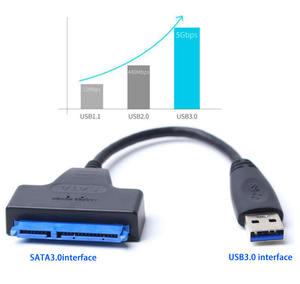 ร้อนขายราคาโรงงาน USB 3.0ถึง SATA <span class=keywords><strong>สาย</strong></span>ฮาร์ดไดรฟ์<span class=keywords><strong>สาย</strong></span>อะแดปเตอร์ - Product Image 6