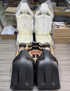 Accesorio para Auto, Asientos Deportivos RS6 RS7 de Fibra de Carbono, Asiento Deportivo de Carreras Tipo Bucket, Cuero Personalizado para <span class=keywords><strong>Audi</strong></span> A3 A4 A5 <span class=keywords><strong>A6</strong></span> A7 A8 Q3 Q5 Q7 - Product Image 4