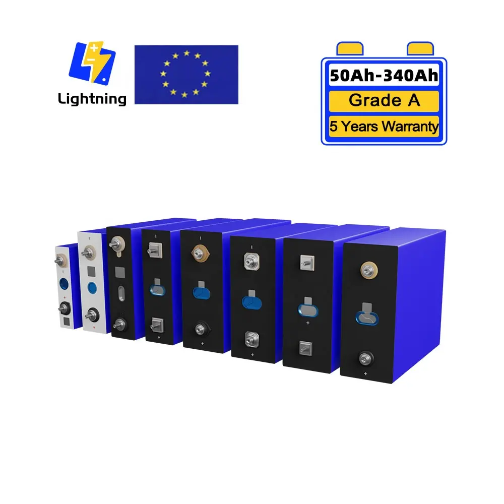 Stok EU 3.2V LFP LF280K 280Ah 320Ah 302Ah 340Ah 230Ah 200Ah 150Ah 120Ah 100Ah 50Ah LiFePO4 sel baterai REPT untuk penyimpanan energi