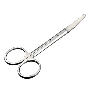 Forbici per Rimozione <span class=keywords><strong>Oculare</strong></span>, Strumenti Chirurgici Manuali, Oftalmologia, Acciaio Inossidabile Certificato ISO, Forbici a Punta Smussa per Nervo Ottico - Product Image 6