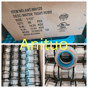 Raccordi Metallici Filettati per Condotti Rigidi Isolati in Zinco Pressofuso (RMC) da 3/4 di Pollice, Impermeabili, Inclusi - Product Image 3