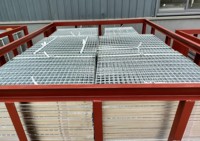 Grille de drainage, grille de drainage de tranchée en acier galvanisé à chaud, grille de drainage d'eaux usées antidérapante sur mesure