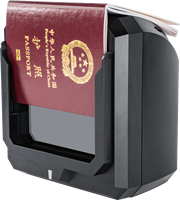 Hotel Passport Auto Reader OCR MRZ Manos libres Escritorio Licencia de conducir ID Pasaporte Escáner para viajes de aduanas del aeropuerto