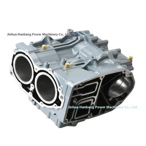 Nouveau bloc-cylindres de moteur marin hors-bord 66T-15100 <span class=keywords><strong>Yamaha</strong></span> 2 temps 40 HP et carburant à essence de carter - Product Image 2