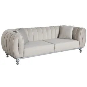 Meryem Furnitur Ruang Tamu Kontemporer, Set Sofa Furnitur Kanada Mebel Set Sofa Di Ruang Tamu Sofa Kualitas Mewah