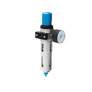 Festo Pressure Reducing Valve LFR-1/2-D-MIDI-MPA Air Regulator For Compressed Air Systems - Product Image 2