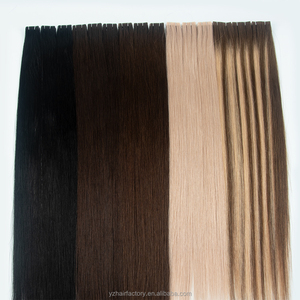 Extensions à bandes adhésives injectées de qualité salon, invisibles, sans couture, double épaisseur, Remy, fournisseur d'extensions capillaires invisibles à bandes adhésives - Product Image 2