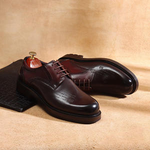 Nouvelles Bottes d'Hiver Montantes Classiques Polyvalentes Décontractées pour Hommes, Imperméables en Cuir Véritable, Rehaussantes, pour le Travail en Extérieur et le Sport - Product Image 2