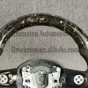 Volante Deportivo de Fibra de Carbono Forjado con Empuñadura de Cuero M Performance para BMW Mini Cooper S R56 R61 - Product Image 2