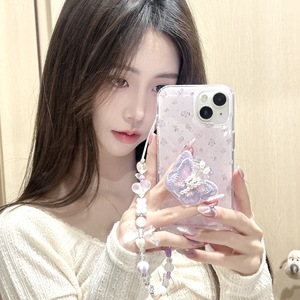 Funda Premium con Bordado de Hadas y Mariposas de Perlas para <span class=keywords><strong>iPhone</strong></span> 17 Pro Max, <span class=keywords><strong>iPhone</strong></span> 16, <span class=keywords><strong>iPhone</strong></span> 14, <span class=keywords><strong>iPhone</strong></span> <span class=keywords><strong>13</strong></span>, <span class=keywords><strong>iPhone</strong></span> <span class=keywords><strong>13</strong></span> Pro, <span class=keywords><strong>iPhone</strong></span> 15, con Cadena y Soporte, Diseño Creativo y Antigolpes - Product Image 2