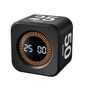 Manufacturer Custom Plastic Desk Cube <strong>Timer</strong> 5/<strong>10</strong>/25/50 <strong>Minutes</strong> Preset Gravity Sensor Rotating Productivity <strong>Timer</strong> for Work - Product Image 6