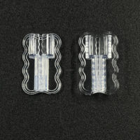 Protection anti-casse transparente pour port de charge, étui de protection pour extrémité de câble de charge à motif ondulé, conception personnalisée avec procédé de collage de paillettes