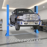 Shuangrui SR-P40S 3.2 Ton Pengangkat Mobil Hidrolik 2 Tiang Silinder Ganda dengan Tinggi Angkat 25-72.8 inci