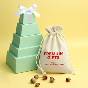 ถุงผ้าฝ้ายแบบมีเชือกผูก ป้องกันฝุ่น ใช้ซ้ำได้ เป็นมิตรกับสิ่งแวดล้อม รีไซเคิลได้ กระเป๋าใบเล็ก สกรีนโลโก้ได้ สำหรับเก็บเครื่องประดับ แว่นตา - Product Image 2