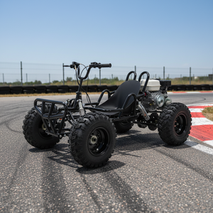 Kart tout-terrain à grandes roues 200cc 4 temps à essence, buggy des dunes, karting de course tout-terrain pour adultes et adolescents avec pneus larges - Product Image 2