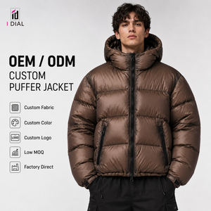 Piumino da <span class=keywords><strong>Uomo</strong></span> Personalizzato con Cappuccio, Modello Corto <span class=keywords><strong>Nero</strong></span> Imbottito, Taglie Forti, Invernale, di Alta Qualità, Vendita all'Ingrosso dai Produttori - Product Image 1