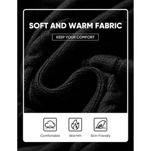 Custom <b>Men's</b> Casual Sleeveless Cable Striped <b>Knit</b> V-Neck Pullover Wool Polyester <b>Waistcoat</b> Cotton Filling Logo Outer Wear - Product Image 2