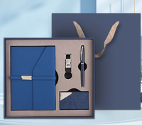 Carnet en papier personnalisé avec logo imprimé UV, porte-clés et porte-cartes, ensemble de cadeaux promotionnels d'entreprise de luxe pour Noël
