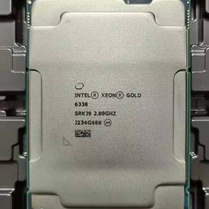ใหม่ราคาถูก SRKJ9 สำหรับโปรเซสเซอร์ <span class=keywords><strong>Xeon</strong></span> 6338 <span class=keywords><strong>TDP</strong></span> 205W 32 คอร์ 64 เธรด 48M แคช 2.00 GHz FC-LGA16A ถาดเซิร์ฟเวอร์ทอง - Product Image 1
