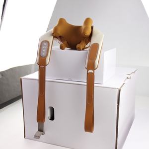 Nuevo diseño Múltiples modos Calefacción eléctrica Amasado profundo <span class=keywords><strong>Shiatsu</strong></span> Cervical Espalda y cuello Masajeador de hombros para relajación muscular - Product Image 5