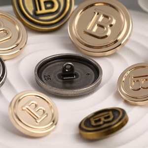 Áo Cổ Điển Bốn Nút Áo Khoác Với Tay Khâu Nhựa Nút Cho Quần Áo Trang Trí Tùy Chỉnh Kim Loại Hợp Kim Nút - Product Image 4