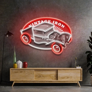 Custom elegante di lusso Super auto segno al Neon decorativo Led segno al Neon di luce auto segno al Neon per il negozio di affari - Product Image 2