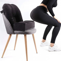 Coussin de récupération post-opératoire BBL en mousse à mémoire de forme, ergonomique et antidérapant, avec housse en velours personnalisable pour la chirurgie fessière