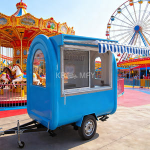 Snow Cone Small Stand <b>Caravan</b> Concession Trailer Fully Equipped Street Car Mobile Van Kitchen Equipment For Food Truck - Product Image 2