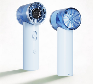 NEW Upgraded F32 Handheld <b>Fan</b> with LED Battery Display 15000RPM 1200mAh USB Rechargeable Portable <b>Mini</b> Pocket <b>Fan</b> for Outdoor - Product Image 2