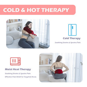 Производитель хорошо изготовленный плюшевый горячий компрессионный мягкий удобный влажный термопакет задняя грелка - Product Image 4