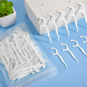 Grosir 200 buah disinfektan ultrasonik tusuk gigi PVC organik Vegan putih sekali pakai untuk dewasa - Product Image 6