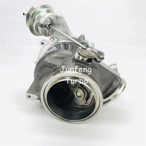 Turbocompresseur double d'origine RHF55B VU22 VU21 330498 330499 F57CADS0011B F57CADS0012B pour moteur <span class=keywords><strong>488</strong></span> pista <span class=keywords><strong>GTB</strong></span> GTS V8 3.9T 3.9L - Product Image 5