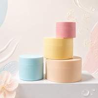 Pot en plastique vide 5g en gros pour échantillons cosmétiques de voyage, idéal pour le gel de construction d'ongles, le gel UV et l'emballage de vernis à ongles