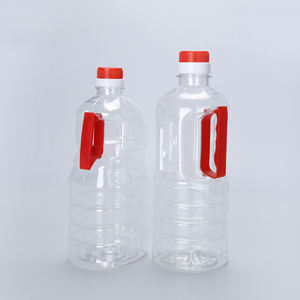 Atacado Óleo De Soja Quadrado Garrafa De Plástico <span class=keywords><strong>1</strong></span> Litro Food Grade Cooking Oil Preform Garrafa com Mão Canola Oil Packing Bottle - Product Image 2