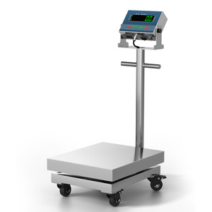 산업용 방수 스테인리스 스틸 304 벤치 스케일 100KG 5g 정확도 LED 디스플레이 OEM ODM 3년 보증 - Product Image 6