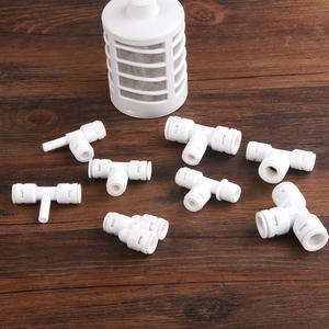 Direct Drinking Water <b>Machine</b> Clipless Connector 2/3/4 Point Tee for RV <b>Car</b> White Quick Connector for Water Filter Parts - Product Image 1