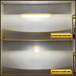 ไฟรถยนต์ Sanvi Super Bright LED แบบ Bi-LED โปรเจคเตอร์เลนส์ อุปกรณ์ตกแต่งรถยนต์ เลนส์ไฟหน้าแบบ Bi-LED - Product Image 6