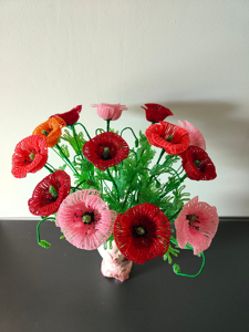 Amapola Eterna con Pétalos Rojos Vibrantes que Nunca Pierden su Brillo - Product Image 5
