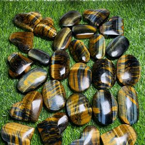 Piedra de Ojo de Tigre Azul Natural de Alta Calidad, Tallada a Mano, Ovalada, para Sanación y Decoración del Hogar con Feng Shui - Product Image 5