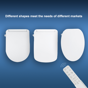 Housse de siège de toilette intelligente Xiamen Chauffage instantané de type chaud Couvercle de toilette Séchage à l'air chaud Descente Silencieux <span class=keywords><strong>Wc</strong></span> Smart Sitz Salle de bain - Product Image 5