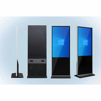 Pantalla Táctil Digital Vertical Independiente de Alto Brillo a Todo Color para Comercios, Disponible 24/7, para Tiendas Minoristas y Centros Comerciales