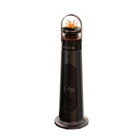 Support électrique PTC Cheminée Chauffage Tour Ventilateur Radiateurs Plancher Chauffage Numérique Flamme 2000W