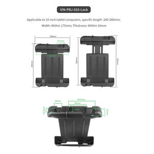 Original Quality Unique Professional <b>10</b> Inch Rugged <b>Tablet</b> Holder Portable Adjustable - Product Image 3